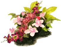 Duża wiązanka sztuczna  - 70x50cm 