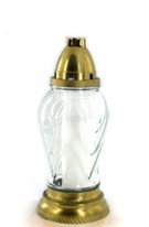 Znicz średni 26cm wys. - 40 godz palenia (minimum)